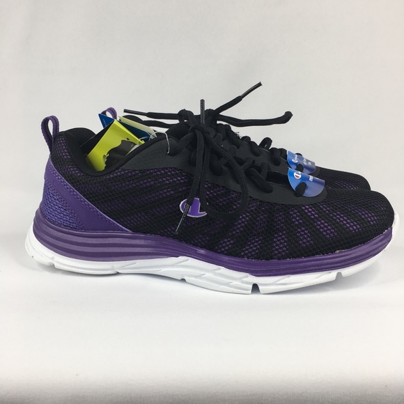 purple champion shoes